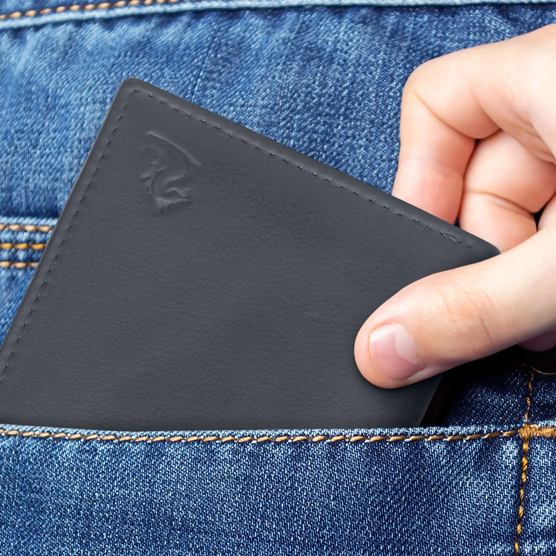 14026 Black Bifold Wallet