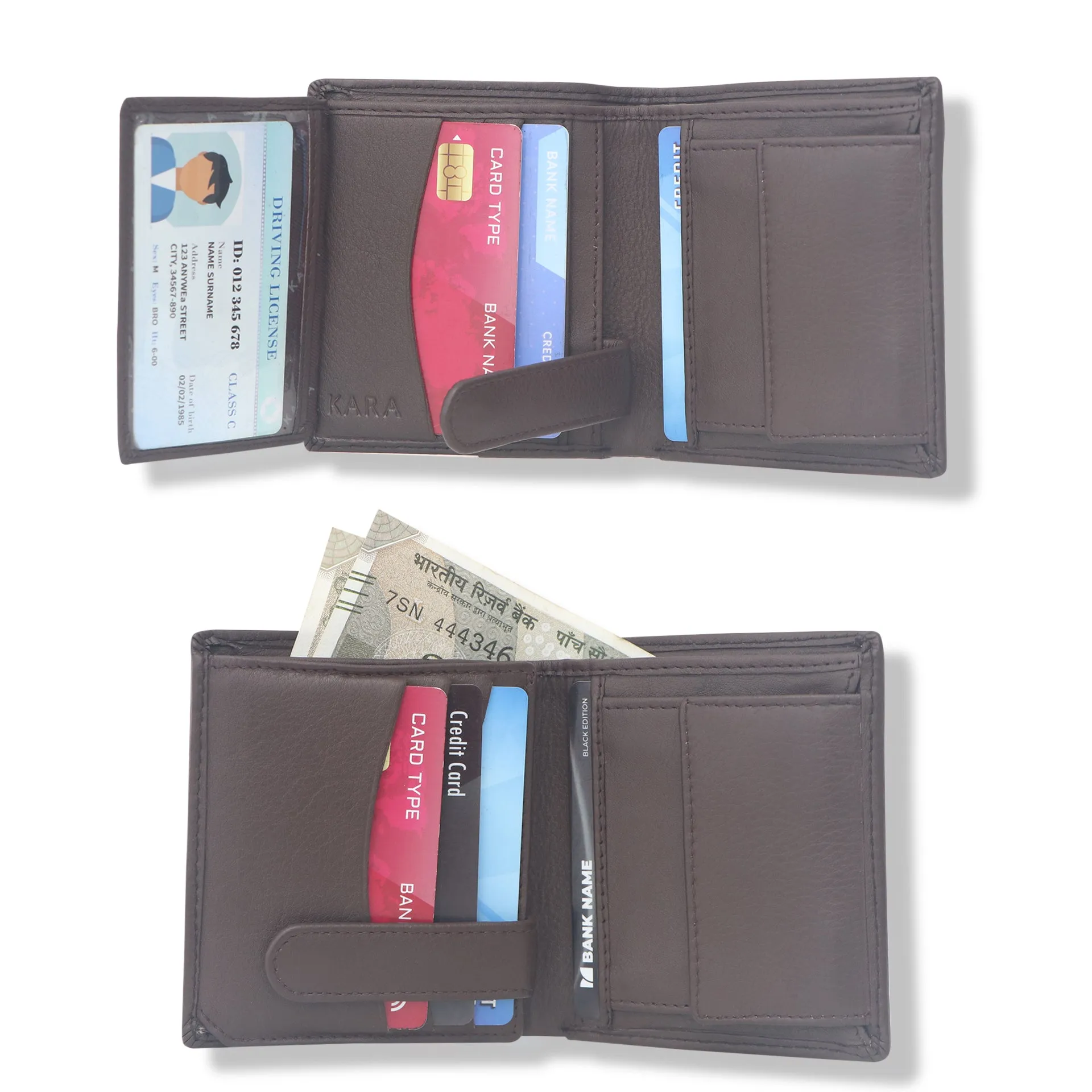 14026 Black Bifold Wallet