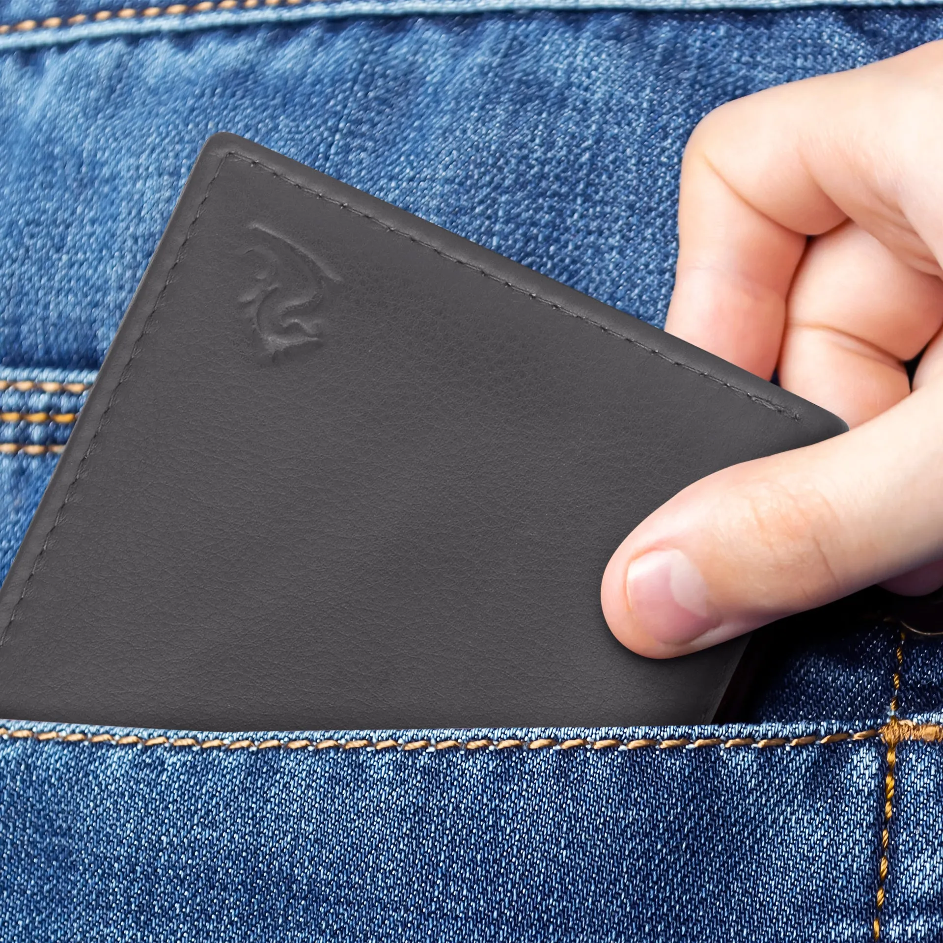 14026 Black Bifold Wallet