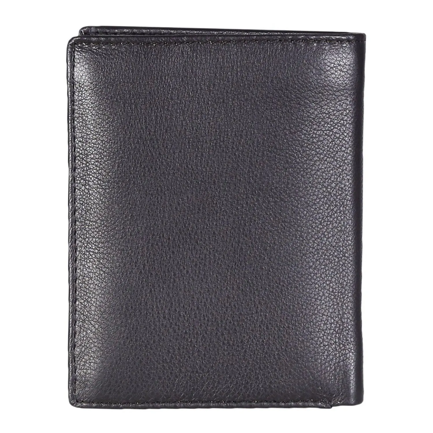 14027 Black Vertical Bifold Wallet