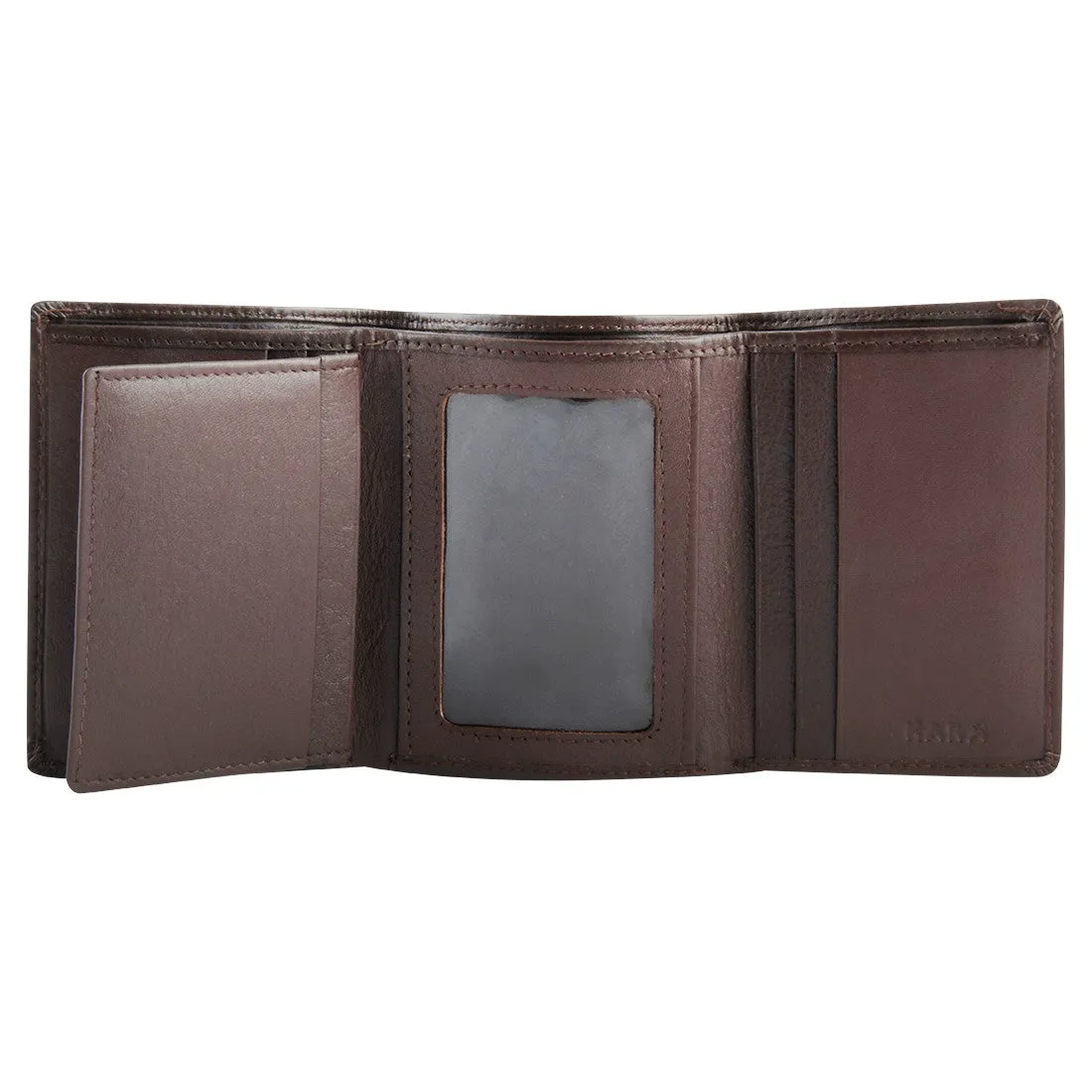 14038 Tan Trifold Wallet