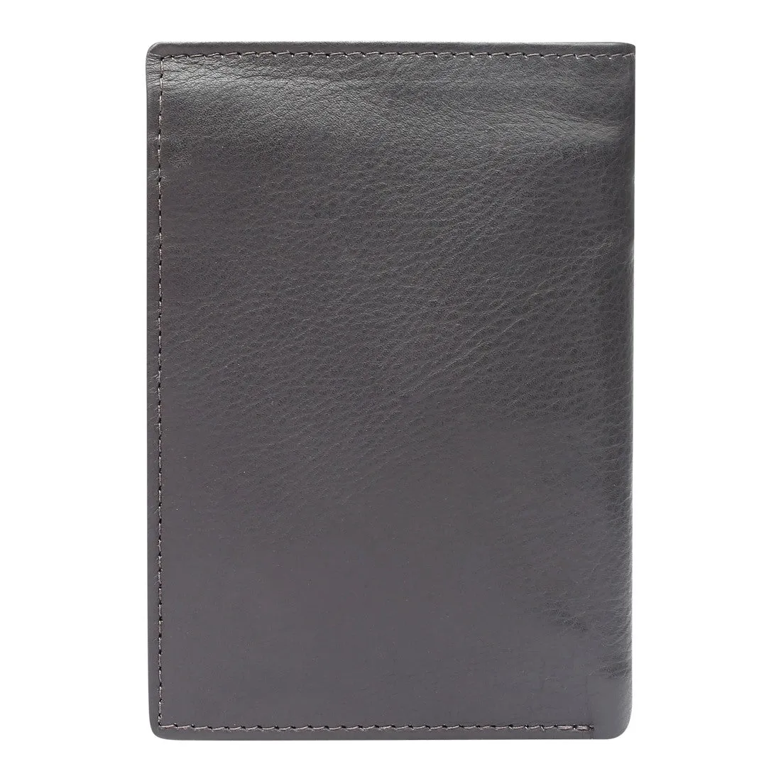 14055 Brown Vertical Bifold Wallet