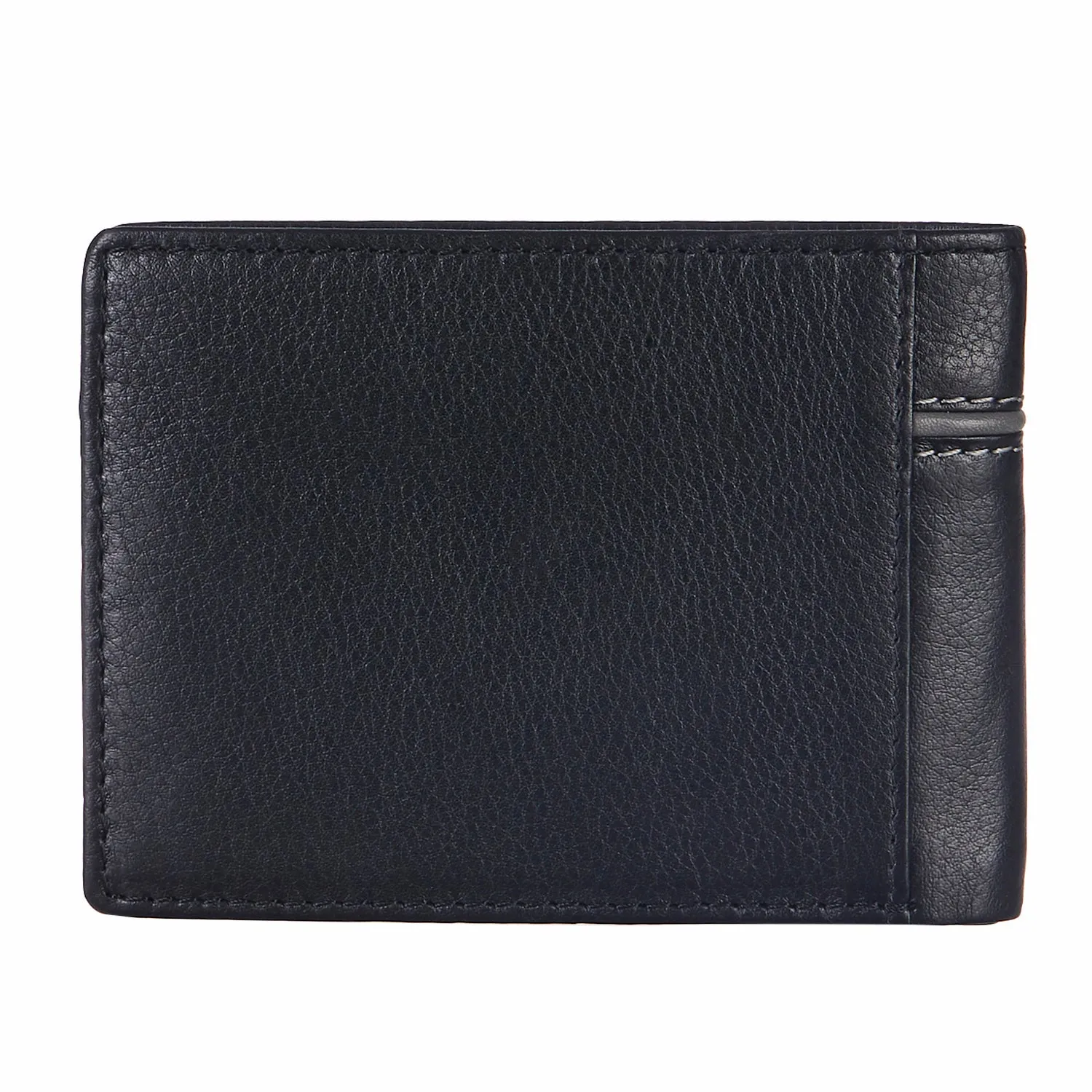 14091 Black & Grey Bifold Wallet