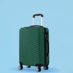 24" Luggage Suitcase Travel - Green