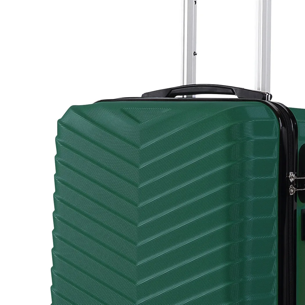 24" Luggage Suitcase Travel - Green