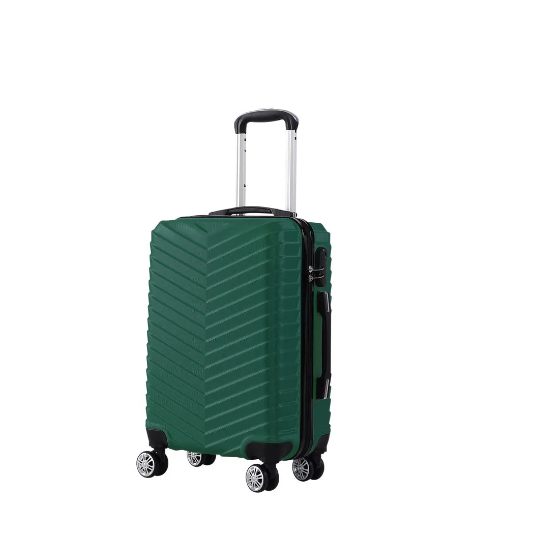 24" Luggage Suitcase Travel - Green