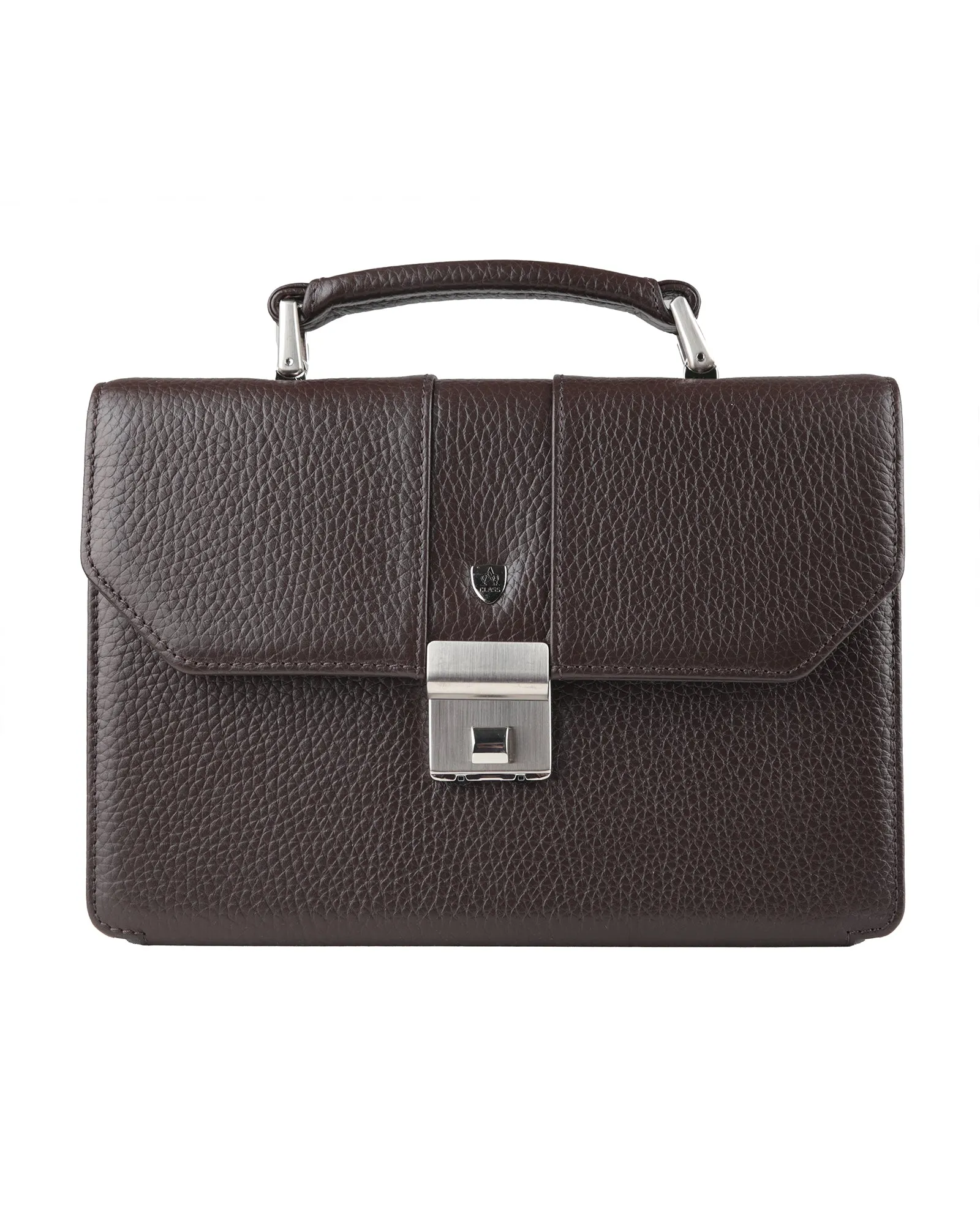 A Class Leather D. Brown Bag - 3750 46B 02