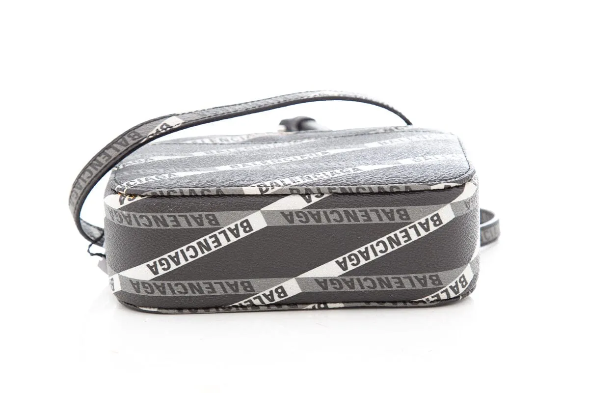 Balenciaga Black & White Camera Handbag