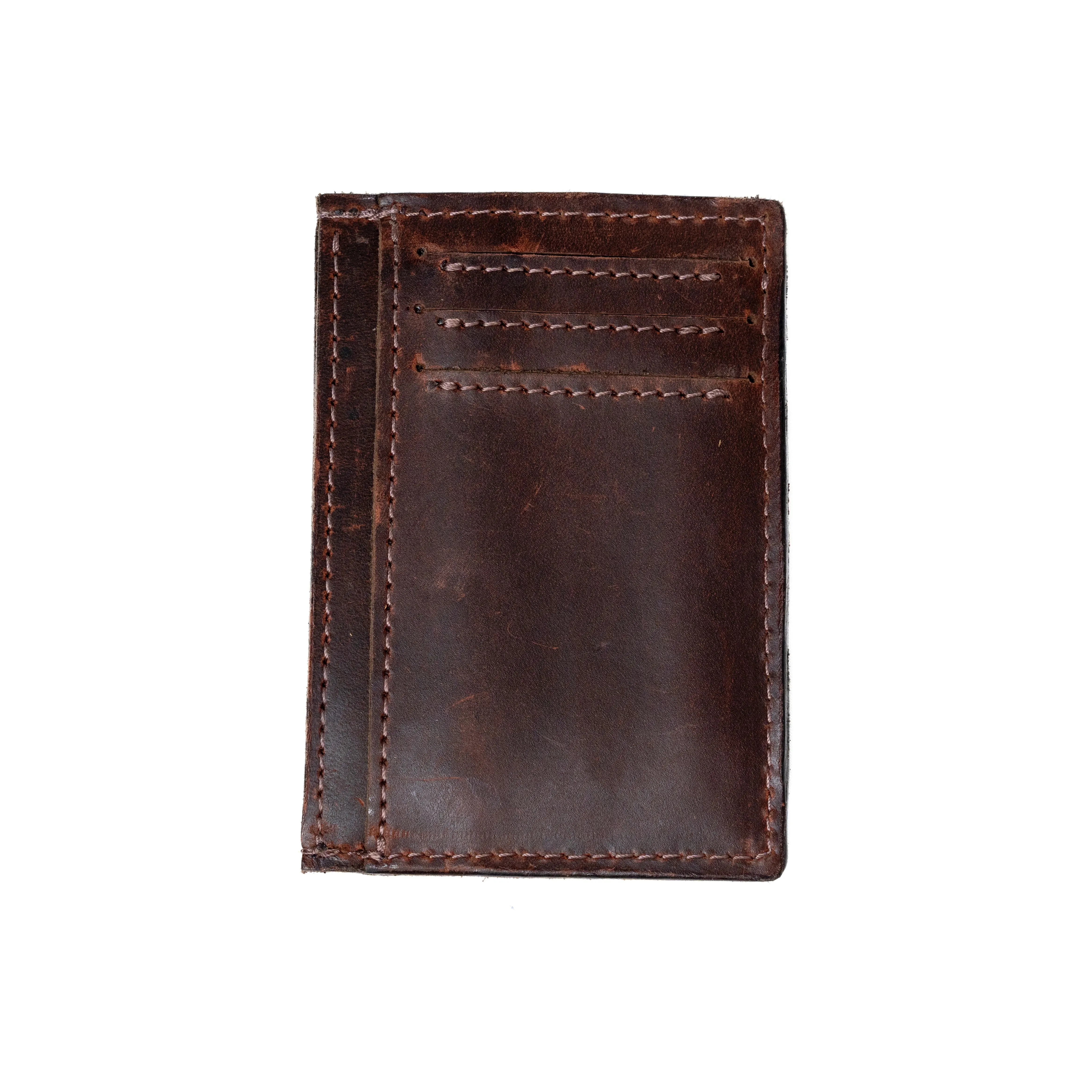 Card Holder Wallet in Walnut