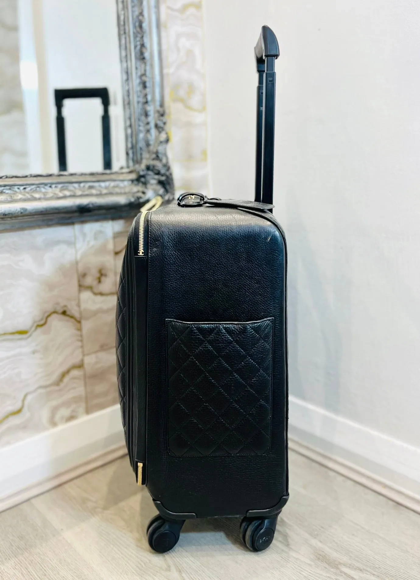 Chanel Caviar Quilted Leather Coco Suitcase