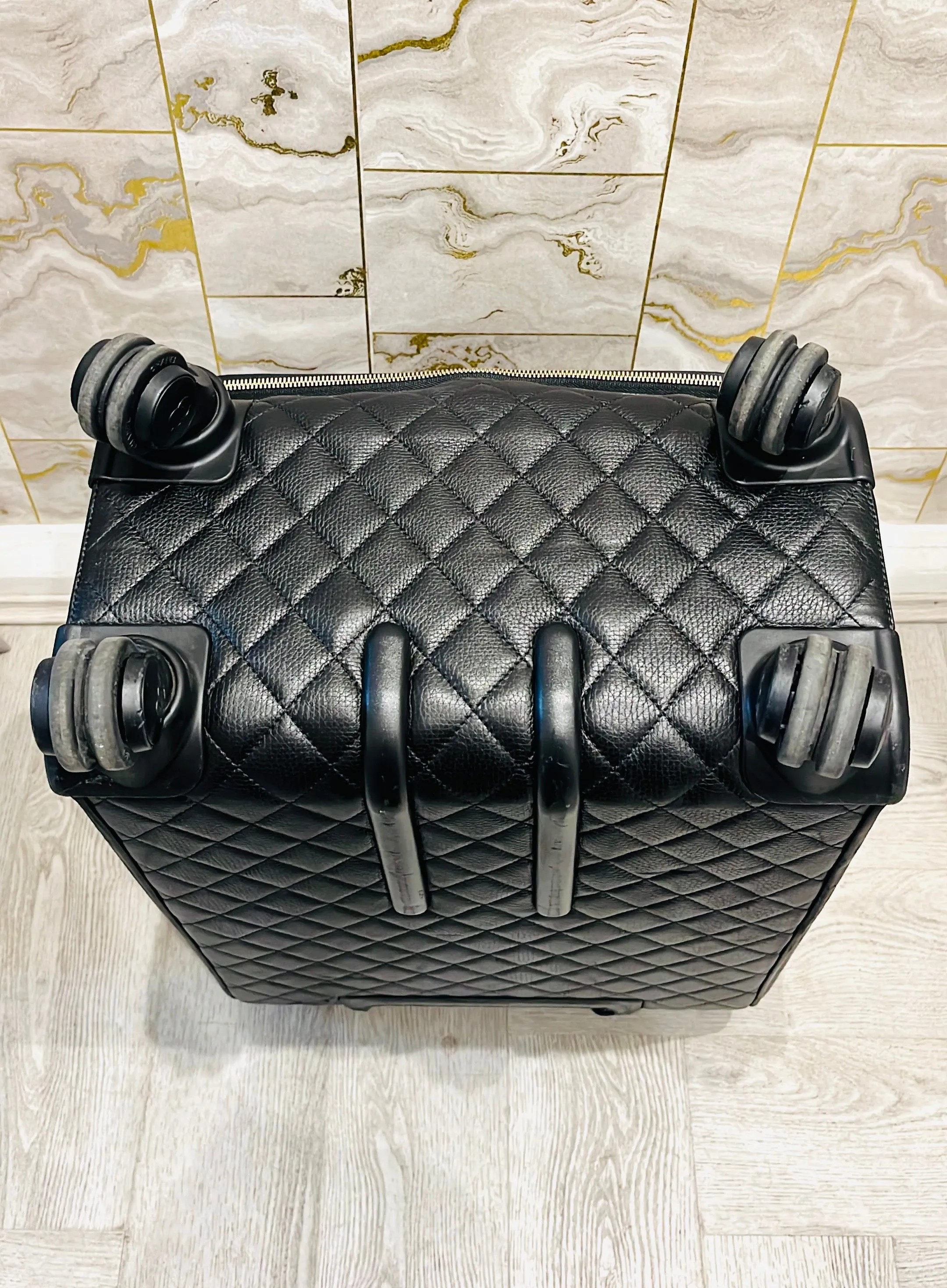 Chanel Caviar Quilted Leather Coco Suitcase