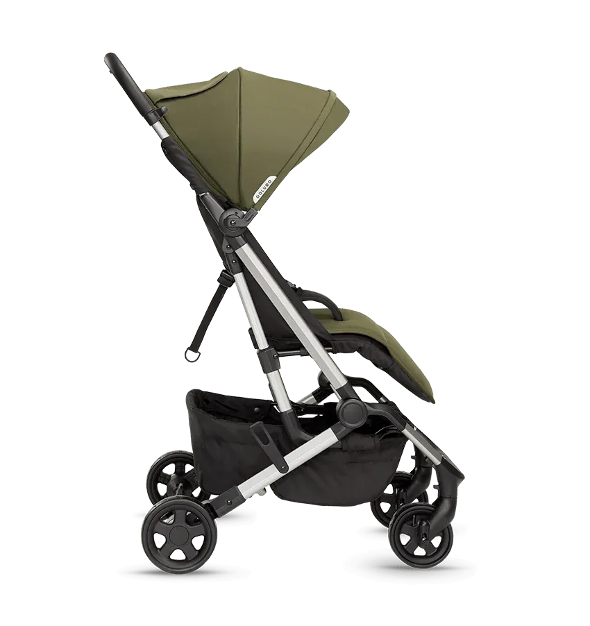 Compact Stroller and Parent Backpack Bundle, Olive