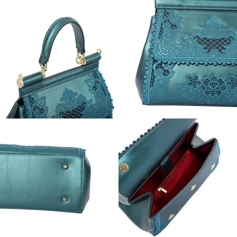 Elegant Hollow Design Handbag