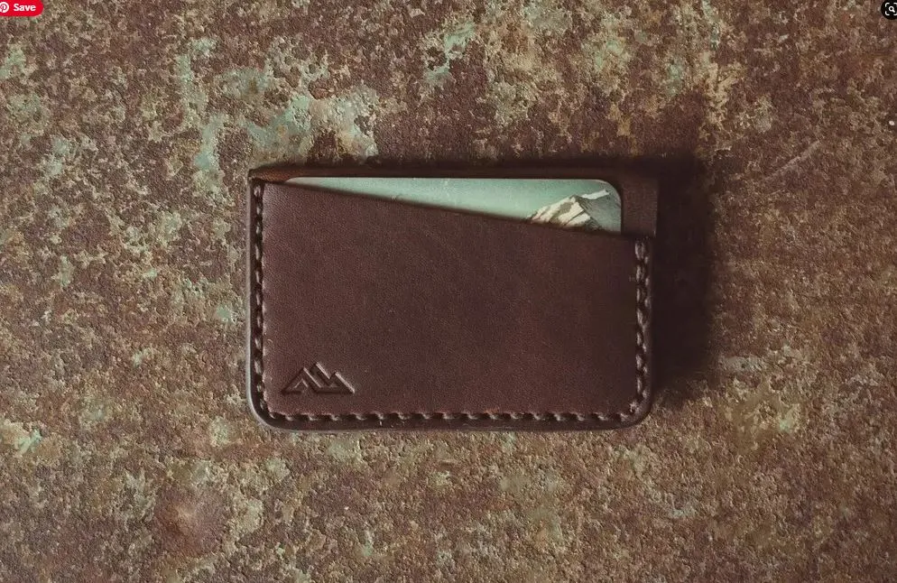 Gannett Minimalist Leather Wallet