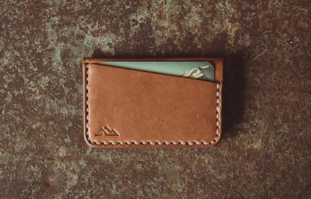 Gannett Minimalist Leather Wallet