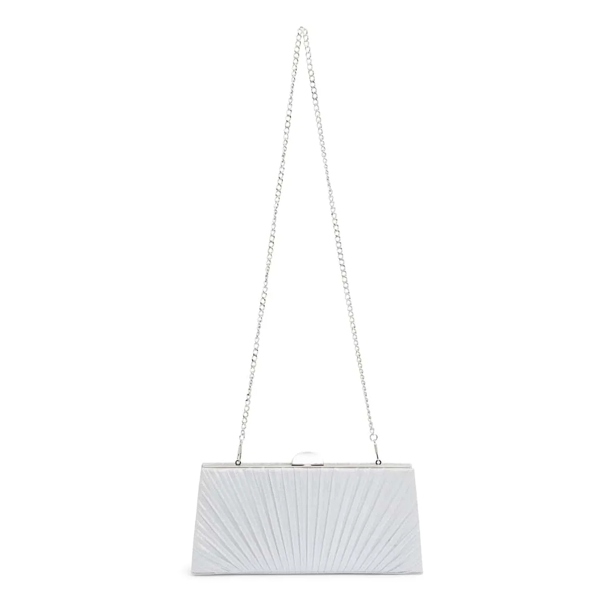 Haeley Handbag in Silver Fabric