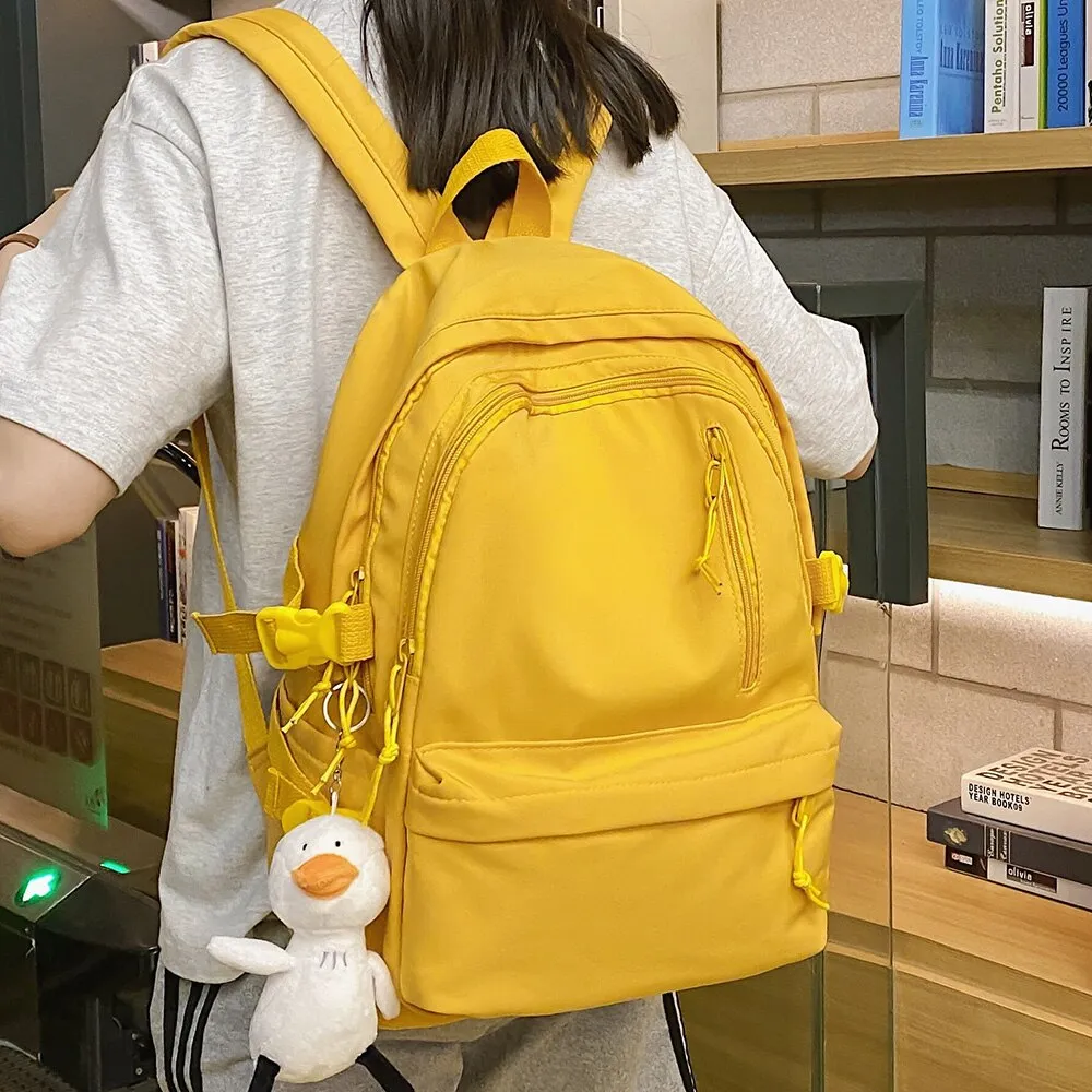 Harajuku Girl Fashion waterproof Bag Women Kawaii Trendy College Student Backpack Lady Cute School Bag Female Cool Book Backpack