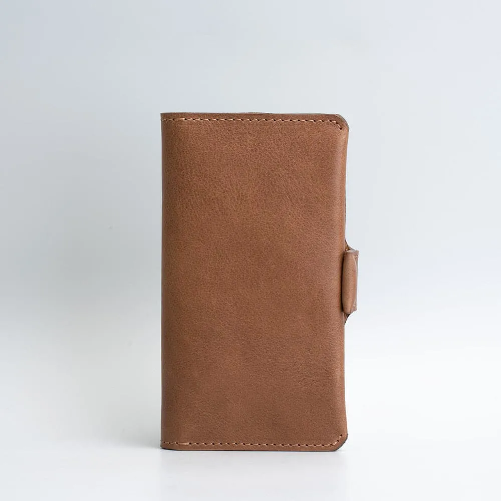 Leather iPhone Folio Wallet with Magsafe - The Minimalist 2.0