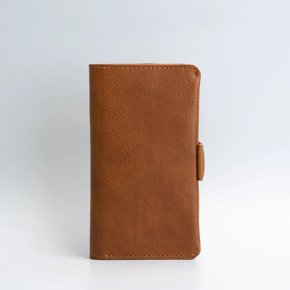 Leather iPhone Folio Wallet with Magsafe - The Minimalist 2.0