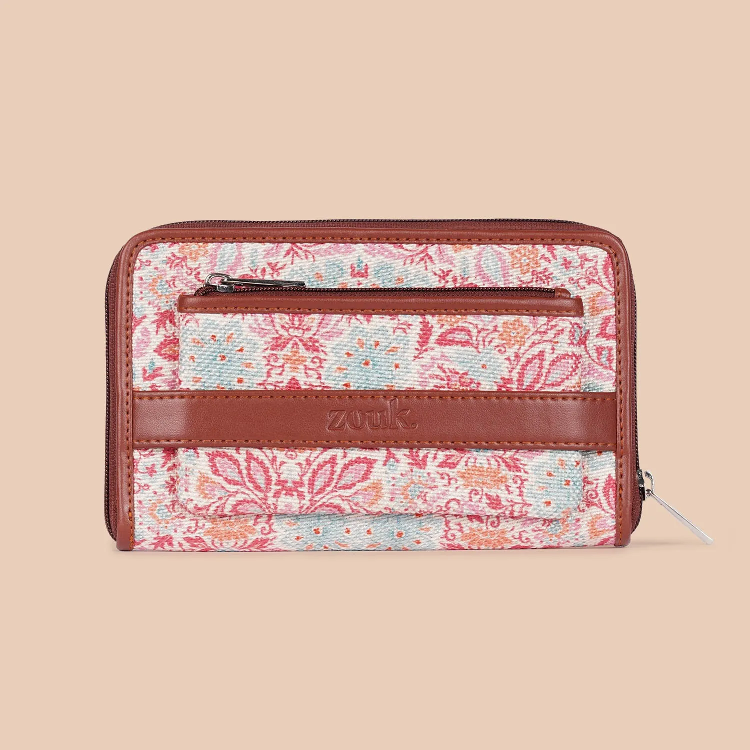 Mangalore Blossoms Classic Zipper Wallet