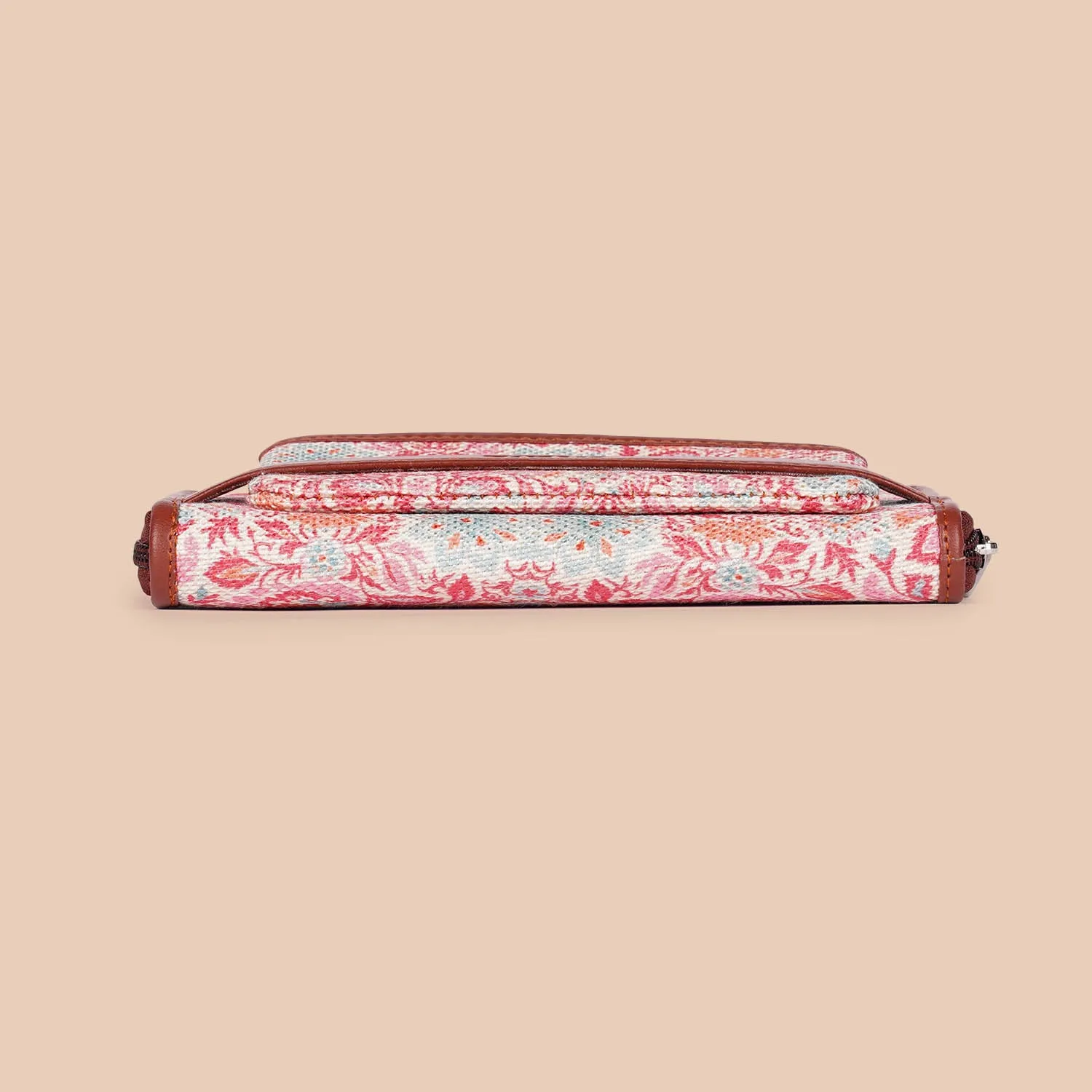 Mangalore Blossoms Classic Zipper Wallet