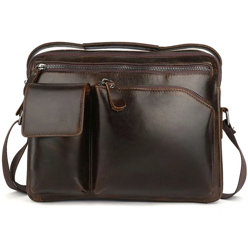 Men's briefcase Laptop Bag, shoulder bag Satchel Bag, Messenger Bag, Leather Men's bag 3322