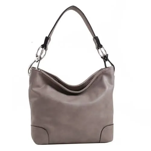 Mia K's MKF Collection Emily Chic Vegan Leather Hobo Bag