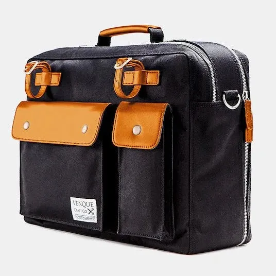 Milano Briefcase - Black