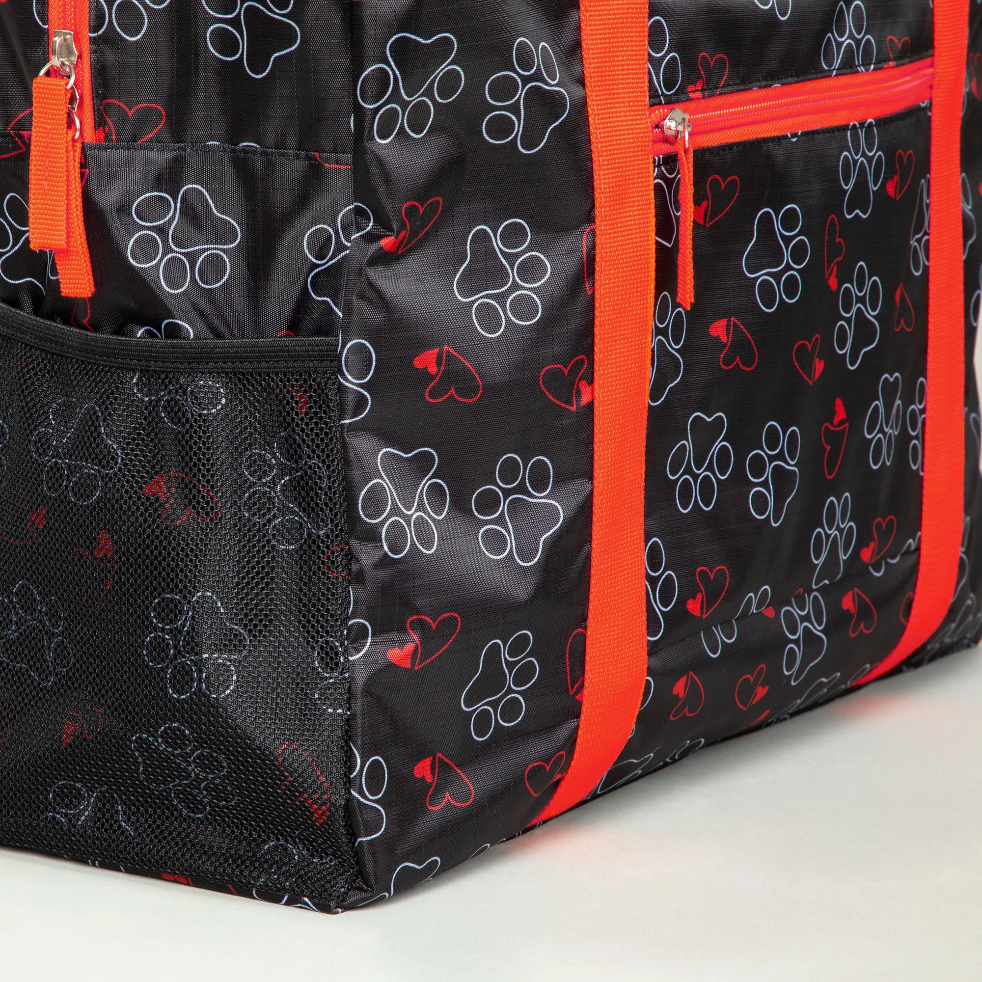 Paw Print Durable Travel Bag