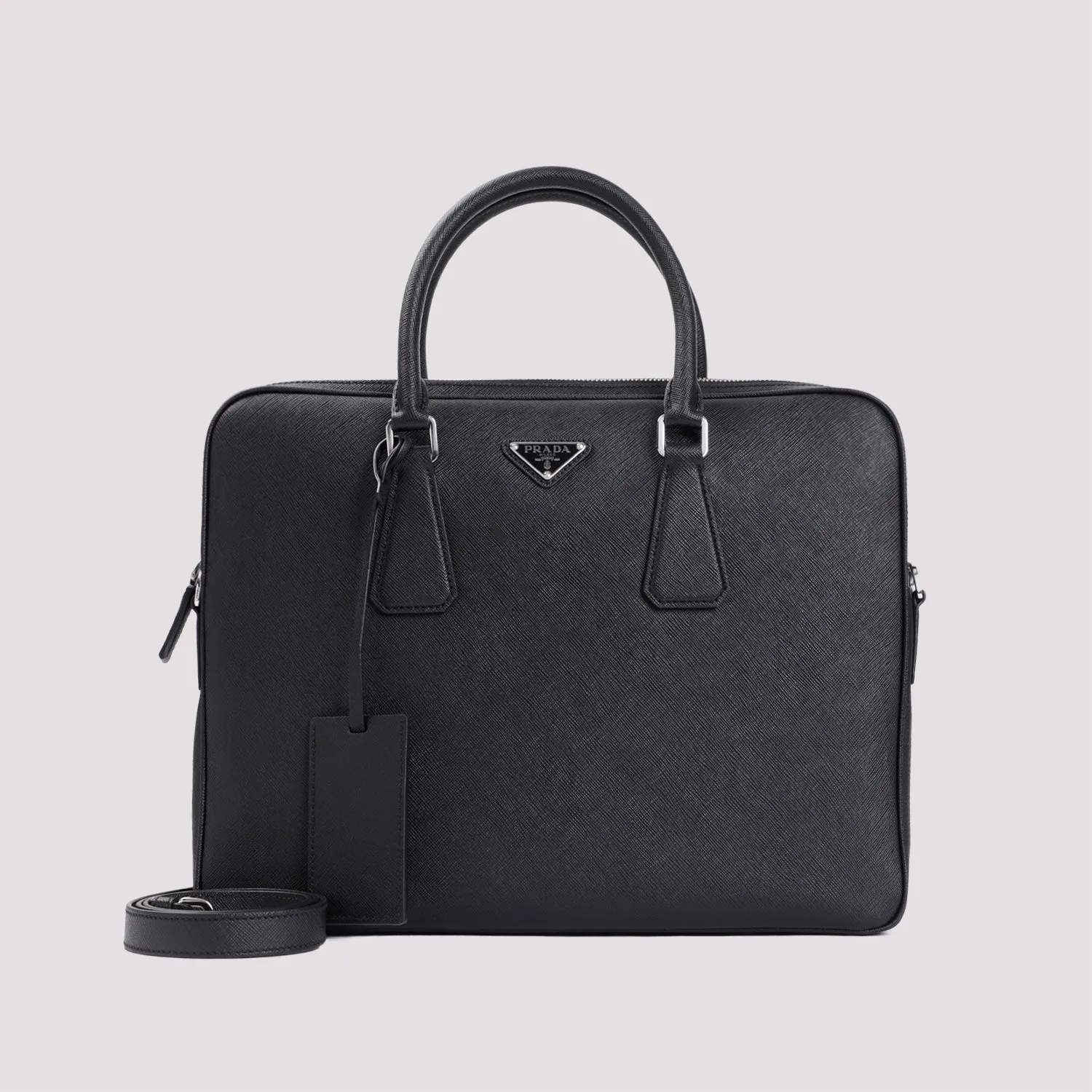 PRADA Saffiano Leather Briefcase 36cm x 28cm x 5cm