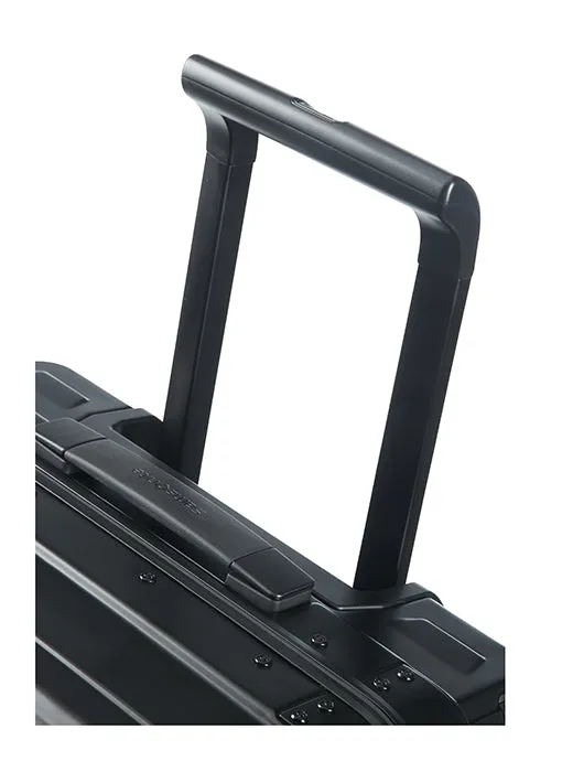 Samsonite - Lite Box ALU 69cm Medium 4 Wheel Hard Suitcase - Black