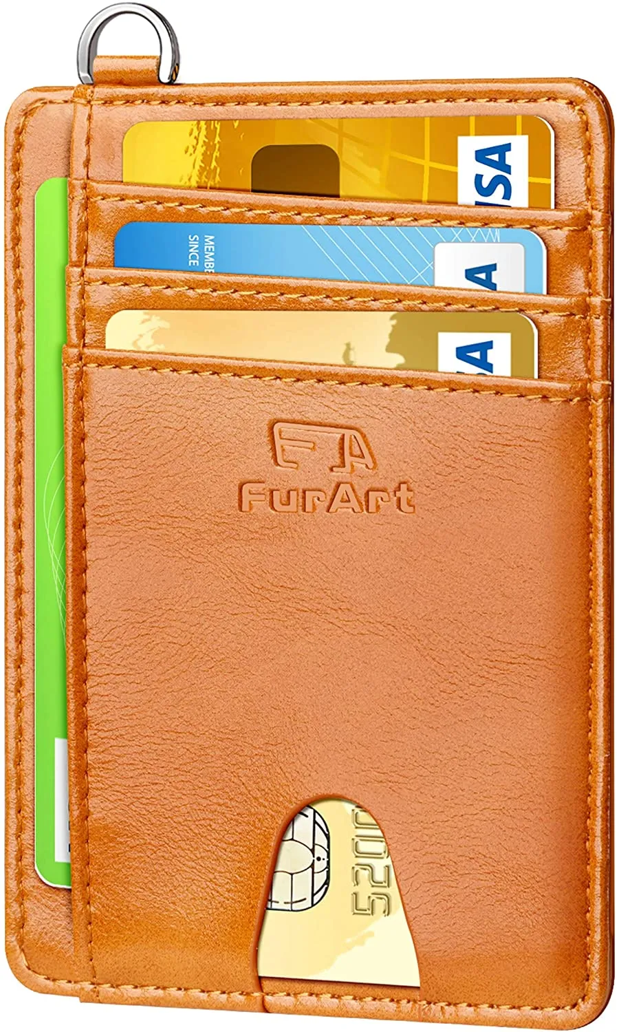 Slim Minimalist Wallet, RFID Blocking, Credit Card Holder