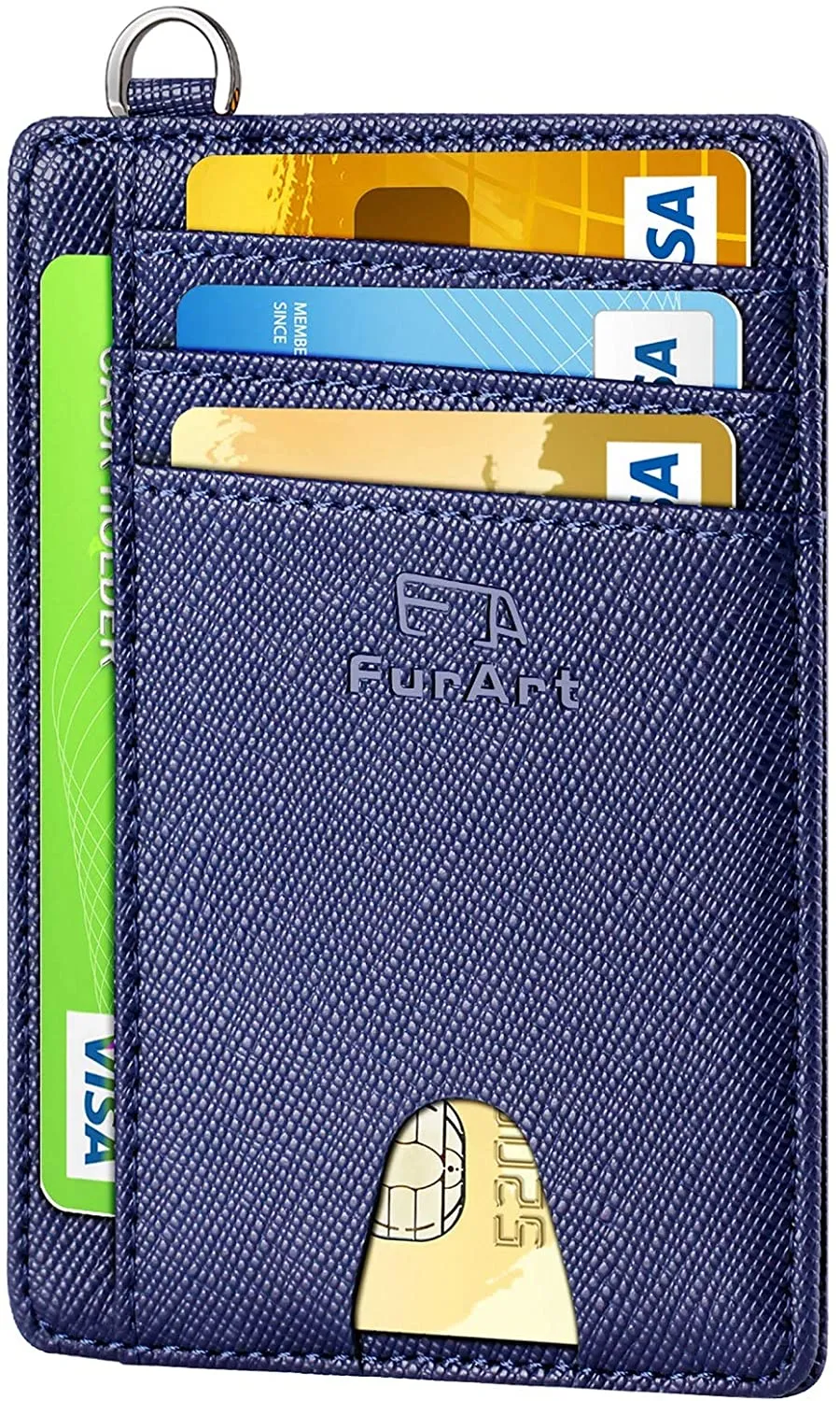 Slim Minimalist Wallet, RFID Blocking, Credit Card Holder