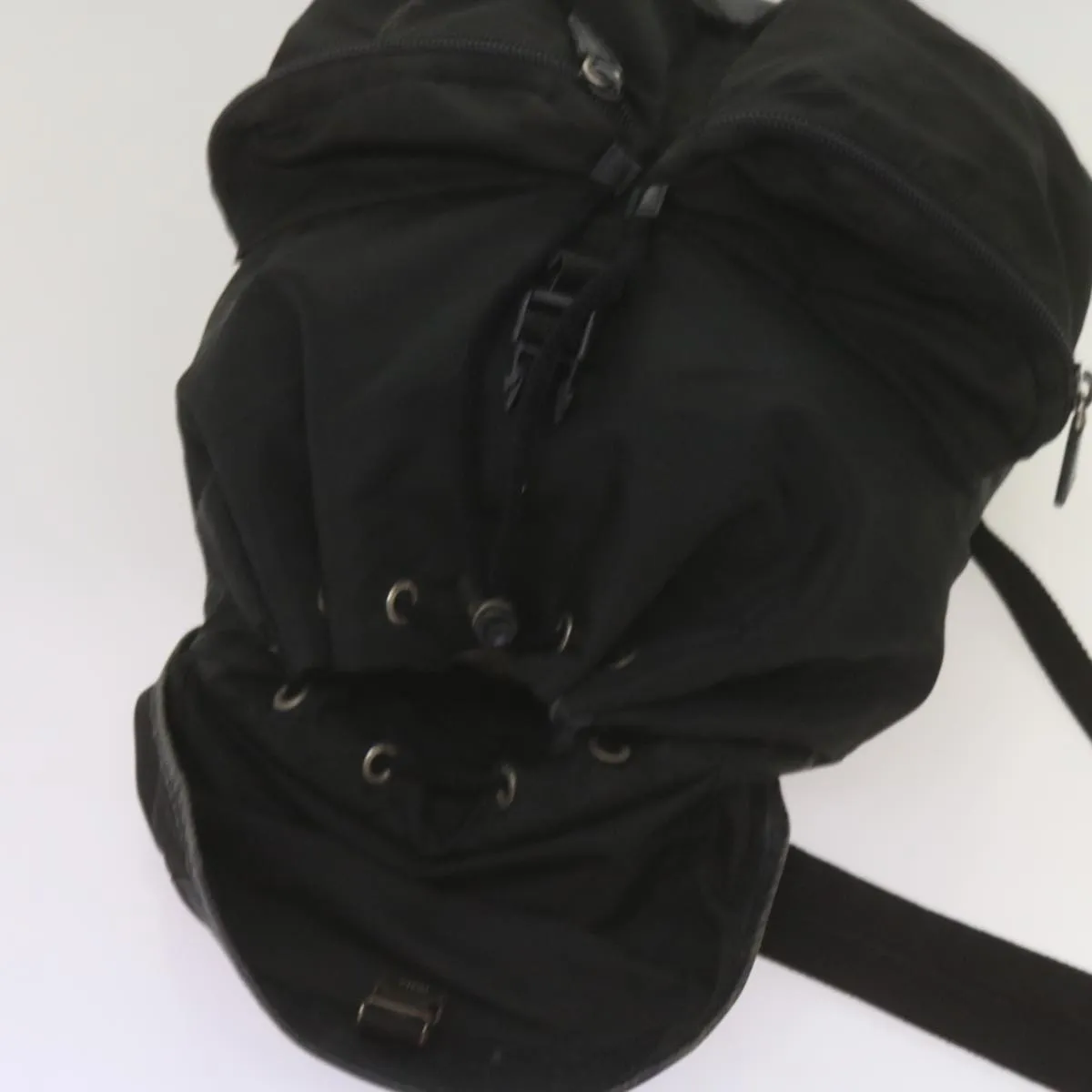 Trendy Inspired Prada Backpack Nylon Black Auth Yk11052