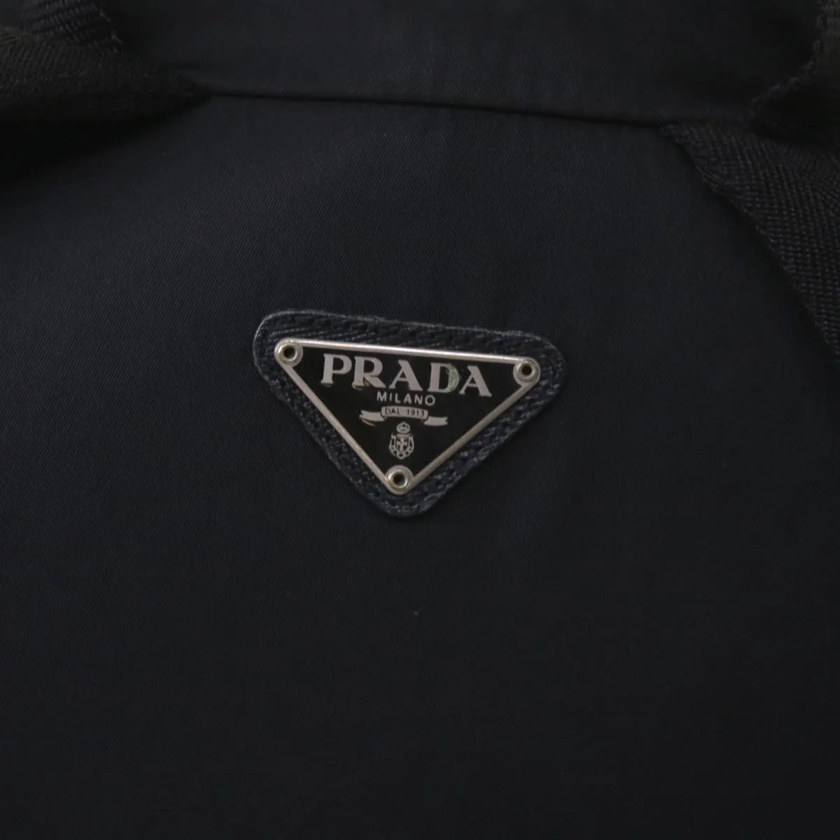 Trendy Inspired Prada Backpack Nylon Black Auth Yk11052