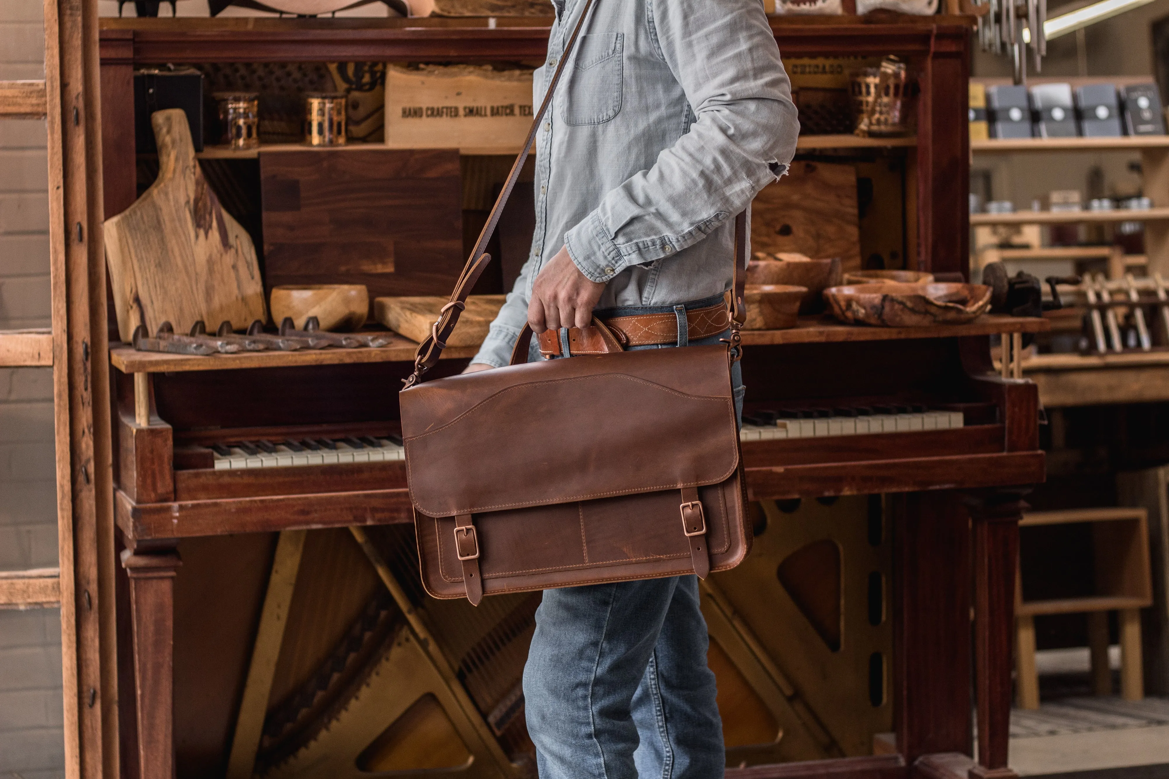 Truman Satchel & Briefcase