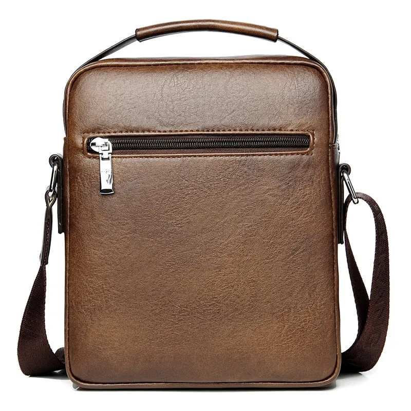 West Louis™ Luxury Business Vintage Leather Shoulder Bag