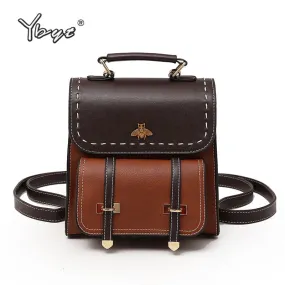 YBUL™  Vintage  Leather Women Backpack